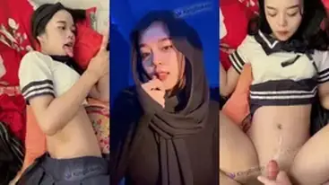 Miss Dera Anjela - Jilbab Kostum Seragam Putih poster