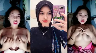 Shane Jilbab Aksi Remas Dada Mulus Di Ranjang poster