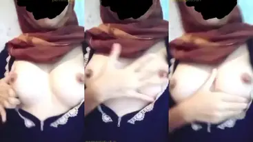 Ukhti Hijab Cantik Live Bersantai Kasur poster