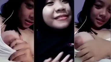 VCS Cewek Hijab Imut Sange Bikin Ngilu poster